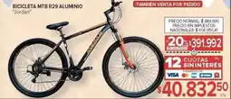 Carrefour Jordan bicicleta mtb r29 aluminio oferta