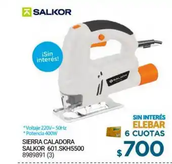 Punto Blu Sierra Caladora Salkor 601.skh5500 oferta