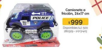 Cooperativa Obrera Camioneta a fricción, 26x17 cm oferta