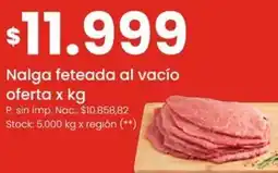 Changomas Nalga feteada al vacío oferta oferta