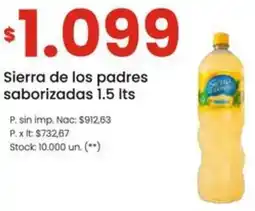 Changomas Sierra de los padres saborizadas oferta