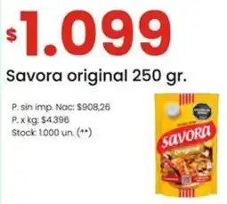 Changomas Savora original oferta
