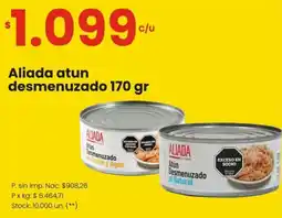 Changomas Aliada atun desmenuzado oferta