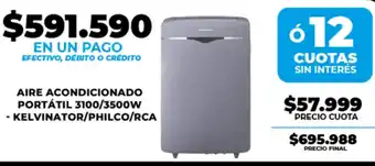 Aire acondicionado portátil