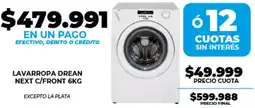 Supermayorista Vital Drean lavarropa next c/front oferta