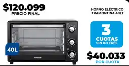 Supermayorista Vital Eléctrico horno tramontina oferta