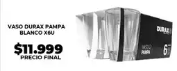 Supermayorista Vital Vaso durax pampa blanco oferta