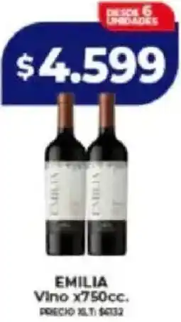 Supermayorista Vital Emilia vino oferta