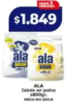 Supermayorista Vital Ala jabón en polvo oferta