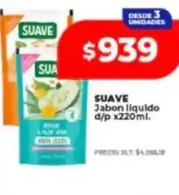 Supermayorista Vital Suave jabon liquido d/p oferta