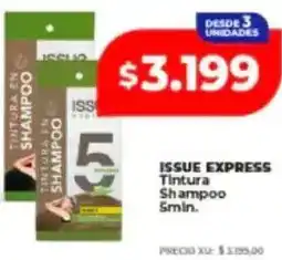 Supermayorista Vital Issue express tintura shampoo oferta