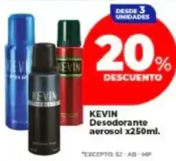 Supermayorista Vital Kevin desodorante aerosol oferta