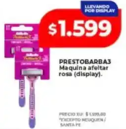 Supermayorista Vital Prestobarba3 maquina afeitar rosa oferta