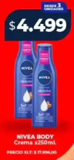 Supermayorista Vital Nivea body crema oferta