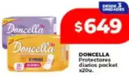 Supermayorista Vital Doncella protectores diarios pocket oferta