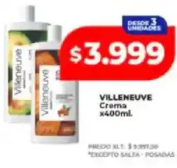 Supermayorista Vital Villeneuve crema oferta