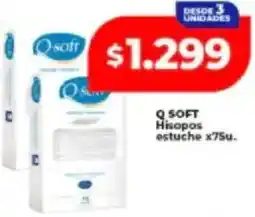 Supermayorista Vital Qsoft hisopos estuche oferta