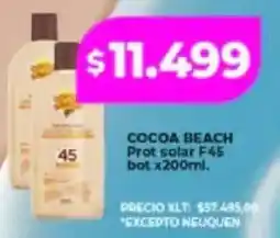Supermayorista Vital Cocoa beach prot solar f45 bot oferta
