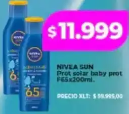 Supermayorista Vital Nivea sun prot solar baby prot f65 oferta