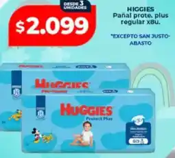 Supermayorista Vital Higgies pañal prote. plus regular oferta