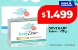 Supermayorista Vital Dove baby jabon oferta