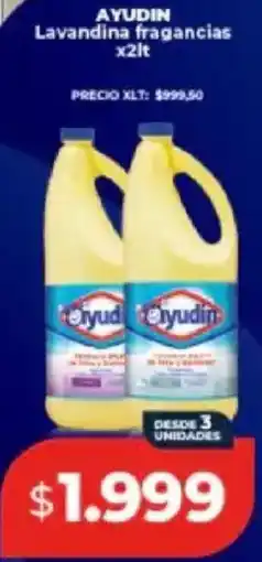 Supermayorista Vital Ayudin lavandina fragancias oferta
