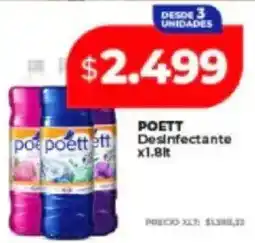 Supermayorista Vital Poett desinfectante oferta