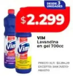 Supermayorista Vital Vim lavandina vim en gel oferta
