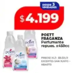 Supermayorista Vital Poett fraganza perfumante repues. oferta