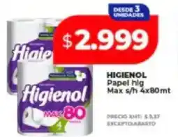 Supermayorista Vital Higienol papel hig max s/h oferta
