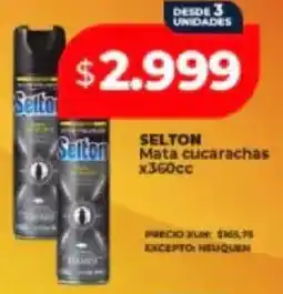 Supermayorista Vital Selton mata cucarachas oferta