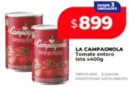 Supermayorista Vital La campagnola tomate entero lata oferta