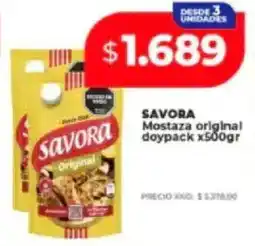 Supermayorista Vital Savora mostaza original doypack oferta