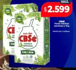 Supermayorista Vital Cbse yerba hierbas serranas oferta