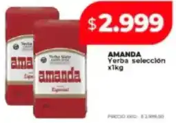 Supermayorista Vital Amanda yerba selección oferta