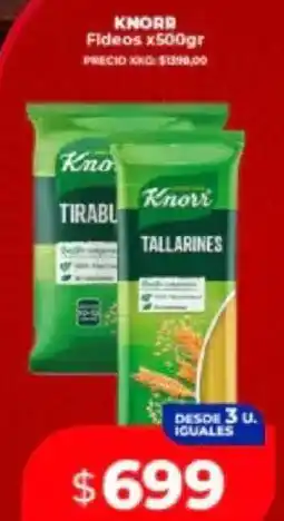 Supermayorista Vital Knorr fideos oferta