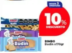 Supermayorista Vital Bimbo budin oferta