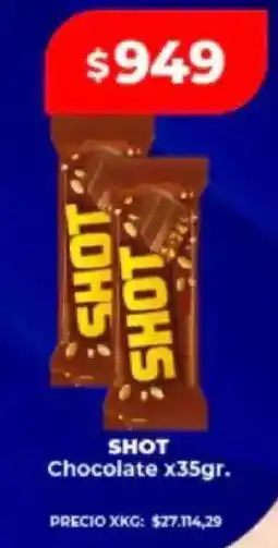 Supermayorista Vital Shot chocolate oferta