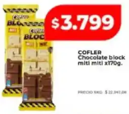 Supermayorista Vital Cofler chocolate block miti miti oferta