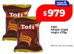 Supermayorista Vital Tofi alfajor triple negro oferta