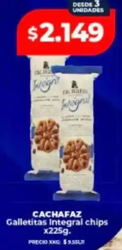 Supermayorista Vital Cachafaz galletitas integral chips oferta