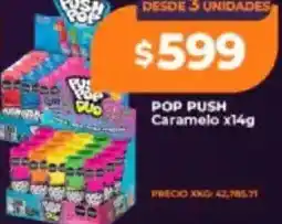 Supermayorista Vital Pop push caramelo oferta