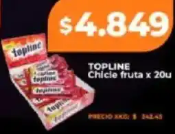 Supermayorista Vital Topline chicle fruta oferta