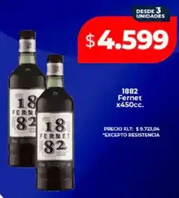 Supermayorista Vital 1882 fernet oferta