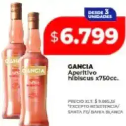 Supermayorista Vital Gancia aperitivo hibiscus oferta