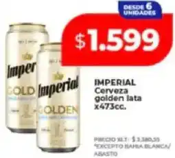 Supermayorista Vital Imperial cerveza golden lata oferta