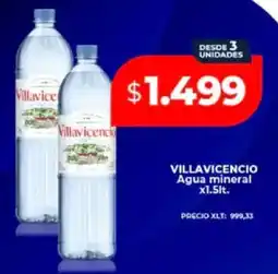 Supermayorista Vital Villavicencio agua mineral oferta