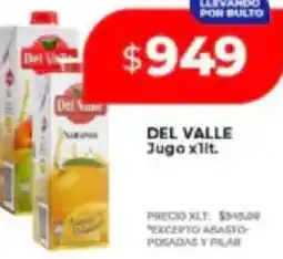 Supermayorista Vital Del valle jugo oferta