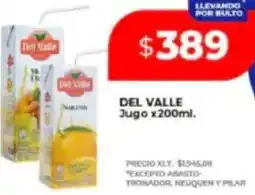 Supermayorista Vital Del valle jugo oferta