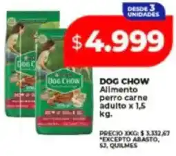 Supermayorista Vital Dog chow allmento perro carne adulto oferta